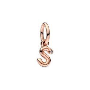 Pandora Moments 14K Rose Gold Plated Cz Dangle Charm